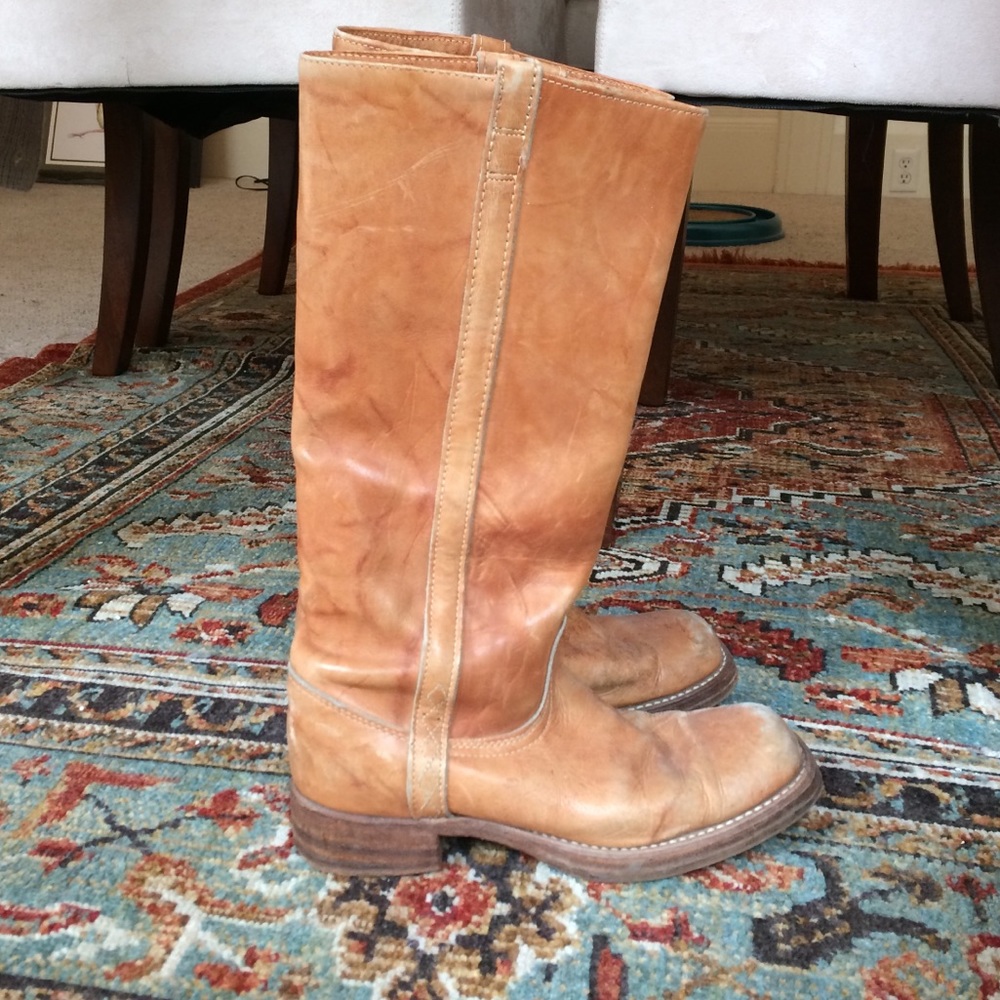 Leather Frye Style Boots